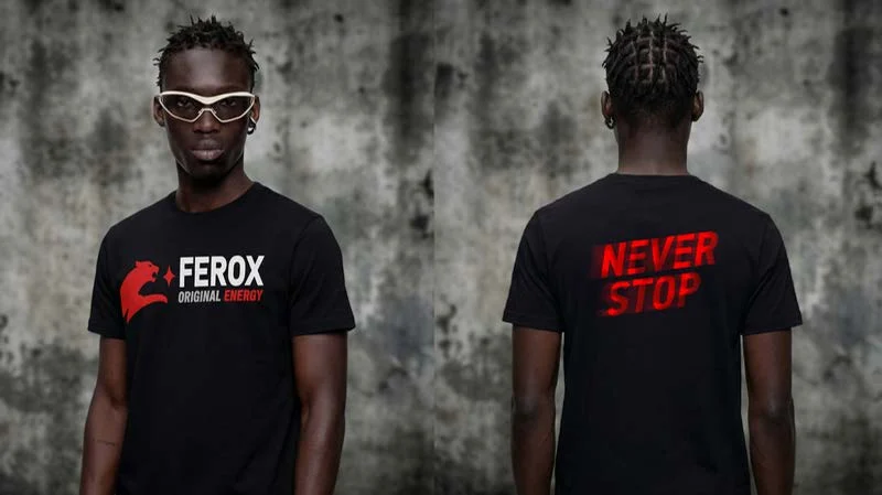 Collection de t-shirts noirs FEROX